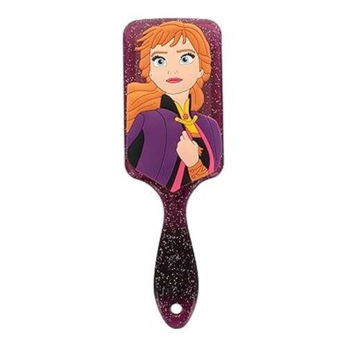 Disney Frozen II Cepillo Cabello Silicona 3D Anna Desenredante Oficial 7054