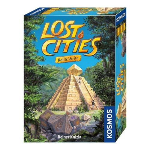 Juego Mesa Kosmos Lost Cities Roll & Write Estrategia Dados 80589