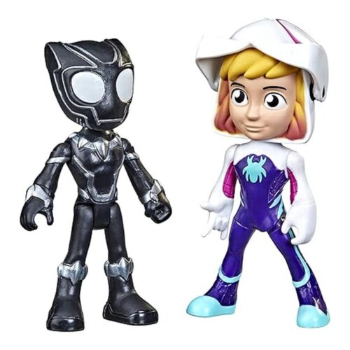 Hasbro Spidey and His Amazing Friends Hero Reveal Ghost y Black Panther F2244