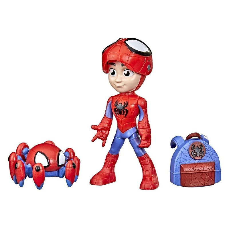 Spidey and Friends Figuras Spidey y Trace-E F2243 - Imagen 2