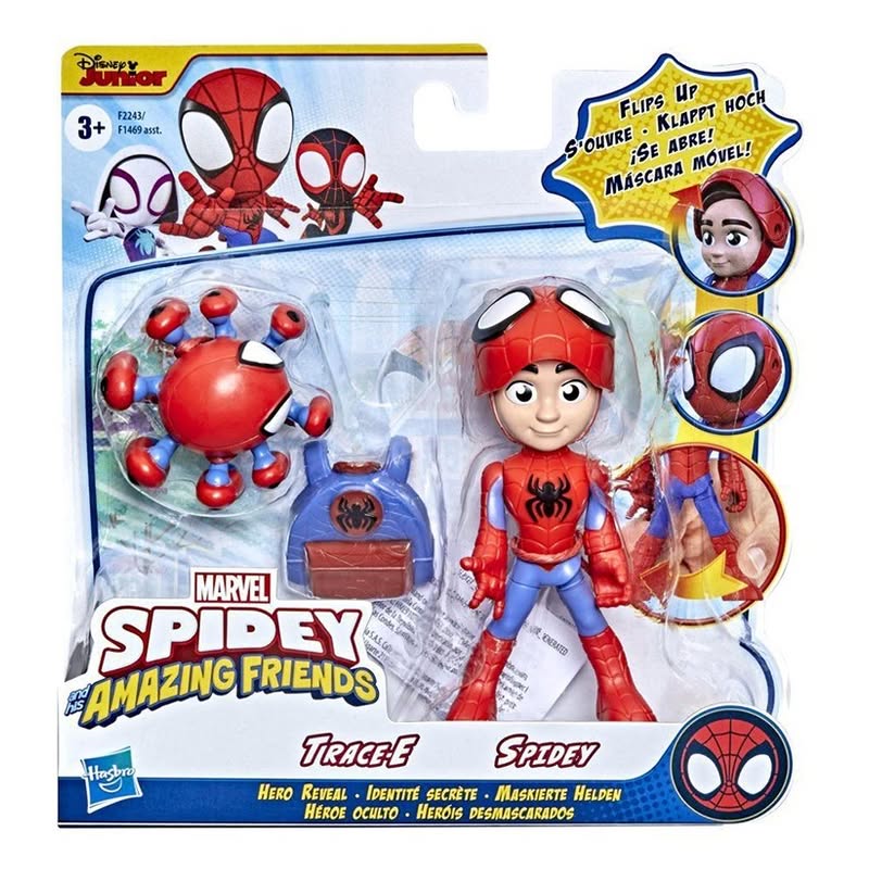 Spidey and Friends Figuras Spidey y Trace-E F2243