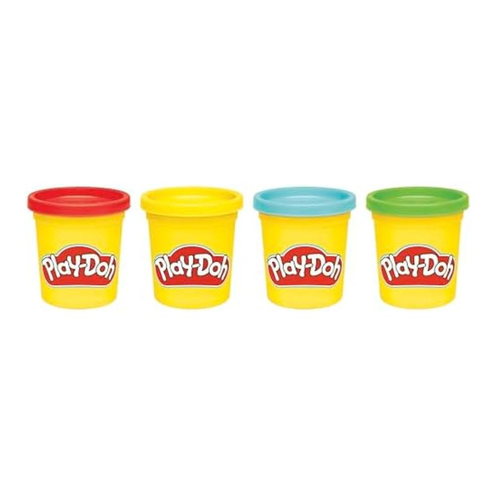 Play-Doh Pack 4 Colores Clásicos Botes 85g G0688 - Imagen 2
