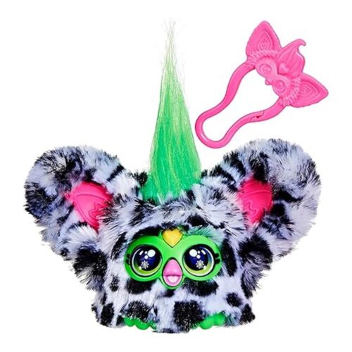Hasbro Furby Furblets Moo-Boo Mascota Interactiva Blanco y Negro G1779