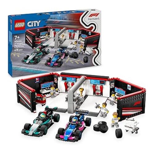 LEGO City Garaje F1 Mercedes-AMG y Alpine 60444