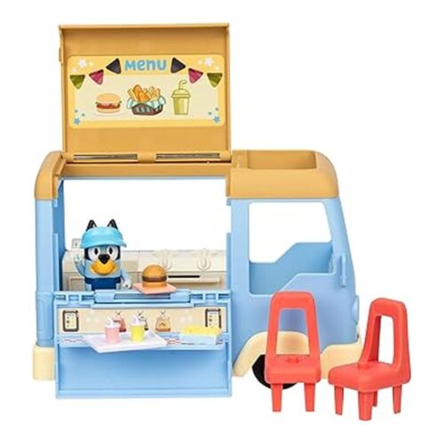 Bluey Set Camión de Comida Transformable con Figura y Accesorios 18919