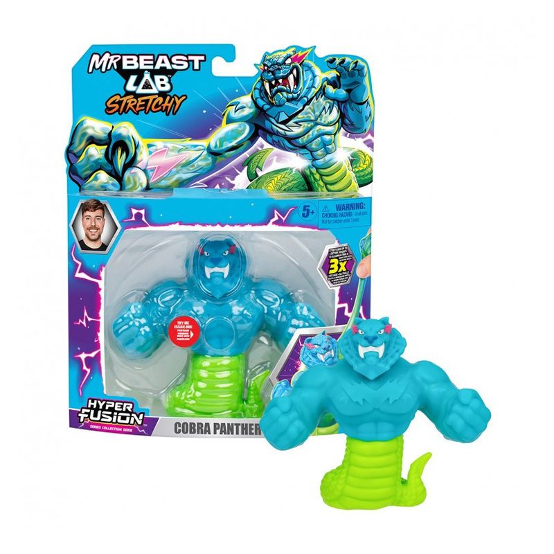 Moose Stretchy Heroes MrBeast Goo Jit Zu Cobra Panther 24797
