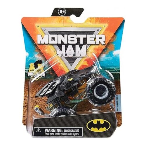 Coche Monster Truck Monster Jam 1:64 Metálico Aleatorio Niños 3 Años 6044941