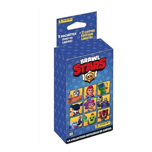 Blister Cartas Brawl Stars Panini 5 Fundas 2 Limitadas Coleccionables 25392