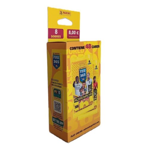 Panini FIFA 365 Adrenalyn 2026 Ecoblíster 8 Sobres Cartas Colección 29260