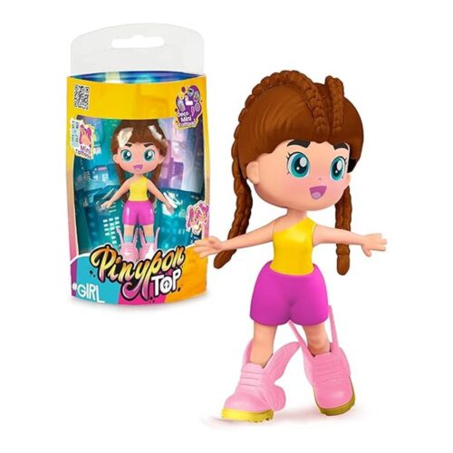 Figura Pinypon TOP Girls Morena Street Style Articulada 11 cm 40447