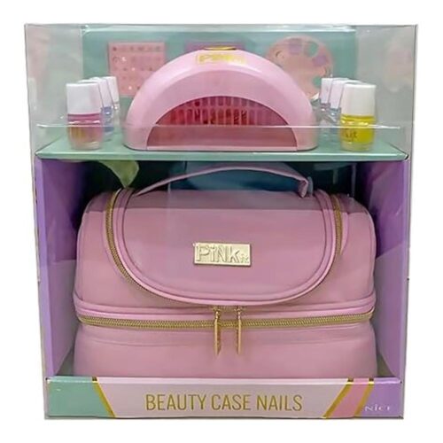 Set Maquillaje Nice Beauty Case Nails Juguete Infantil 40061