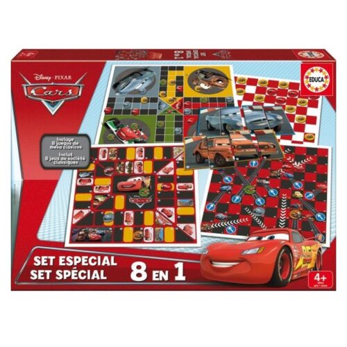 Educa Borras Cars 8 Juegos En 1 Set Especial 16388