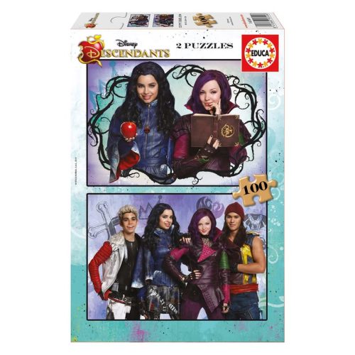 Educa Puzzle Los Descendientes 2×100 Piezas 16549