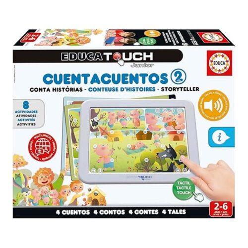 EducaTouch Junior Érase una Vez Cuentacuentos Educa Música Canciones 17952