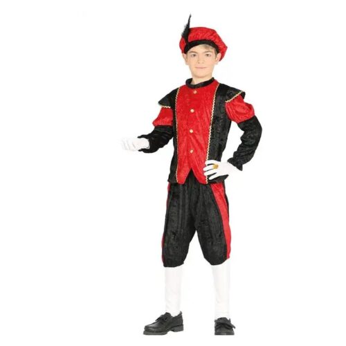 Disfraz Paje Rey Mago Rojo Talla 3-4 Años 41612