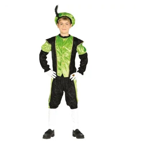 Disfraz Paje Rey Mago Verde Niños Talla 3-4 Años 41616