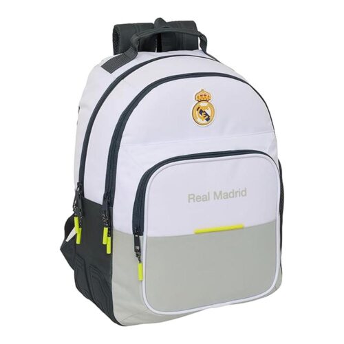 Safta Real Madrid Mochila Escolar Equipación 25/26 Infantil 32x15x42 cm 612554773