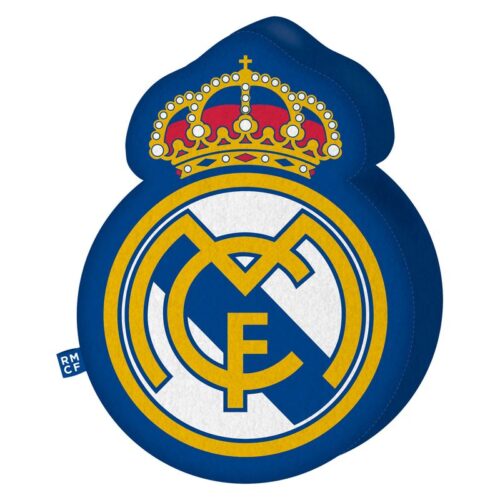 Arditex Real Madrid Cojín Bordado con Forma 37.5x28x4 cm Oficial RM17499