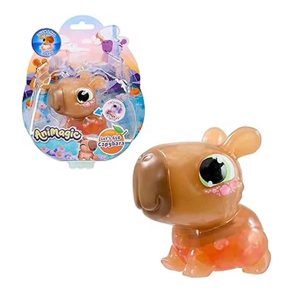 Capibara Interactiva Bizak Luces Sonidos Mandarinas Apilables Marrón 64553921