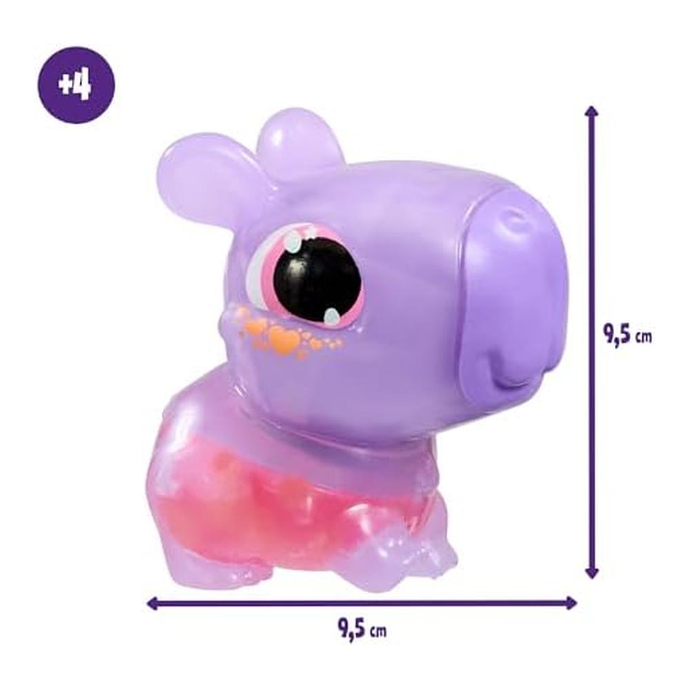 Capibara Interactiva Bizak Luces Sonidos Mandarinas Apilables Morado 64553921-2 - Imagen 2