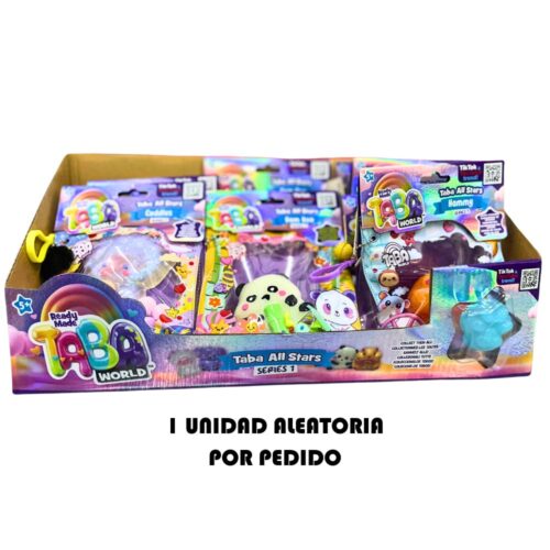 Taba World Squishy Muñeco Blandito con Cascabel (modelo surtido – 1 unidad aleatoria) 64525000