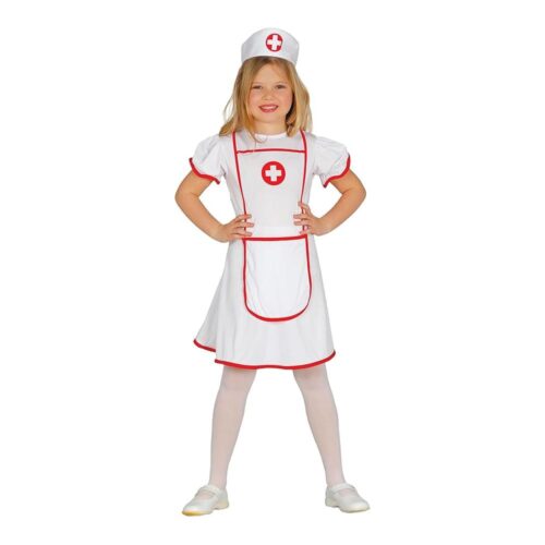 Disfraz Enfermera Niña Guirca Talla 5-6 Años Uniforme 85946