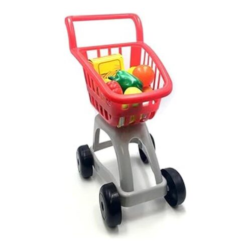 Carrito Supermercado Tachan Alimentos Rojo 91R Juguete Infantil 91R