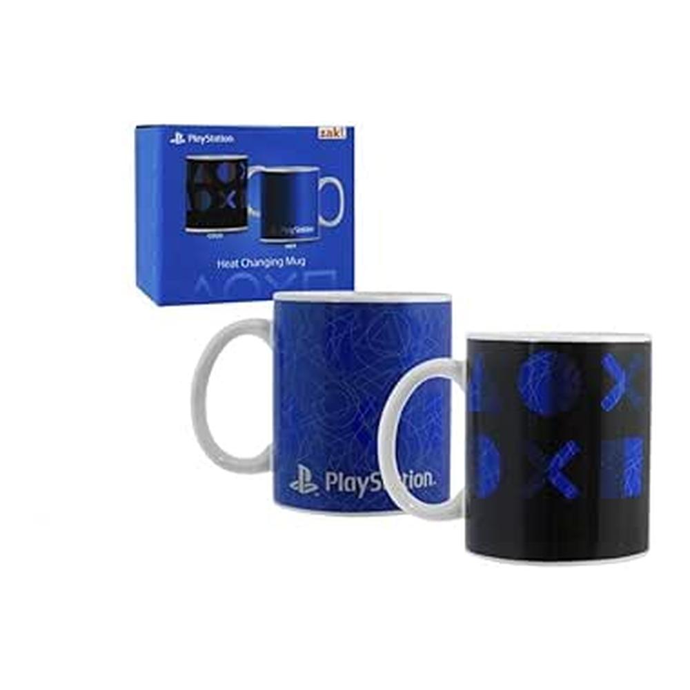 Taza Cambio Calor Kids Playstation Termo Juguete PLS91486