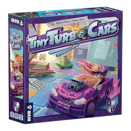 Juego Carreras Tiny Turbo Cars Devir Mesa Familiar 27765