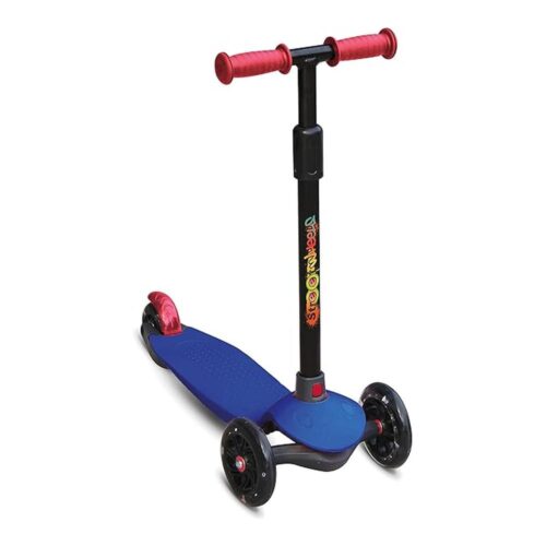 Patinete Infantil Deqube 3 Ruedas LED Ajustable Freno Azul 914D00019