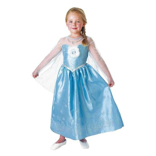 Disfraz Elsa Frozen Deluxe Infantil Rubies 5-7 Años 889544-M