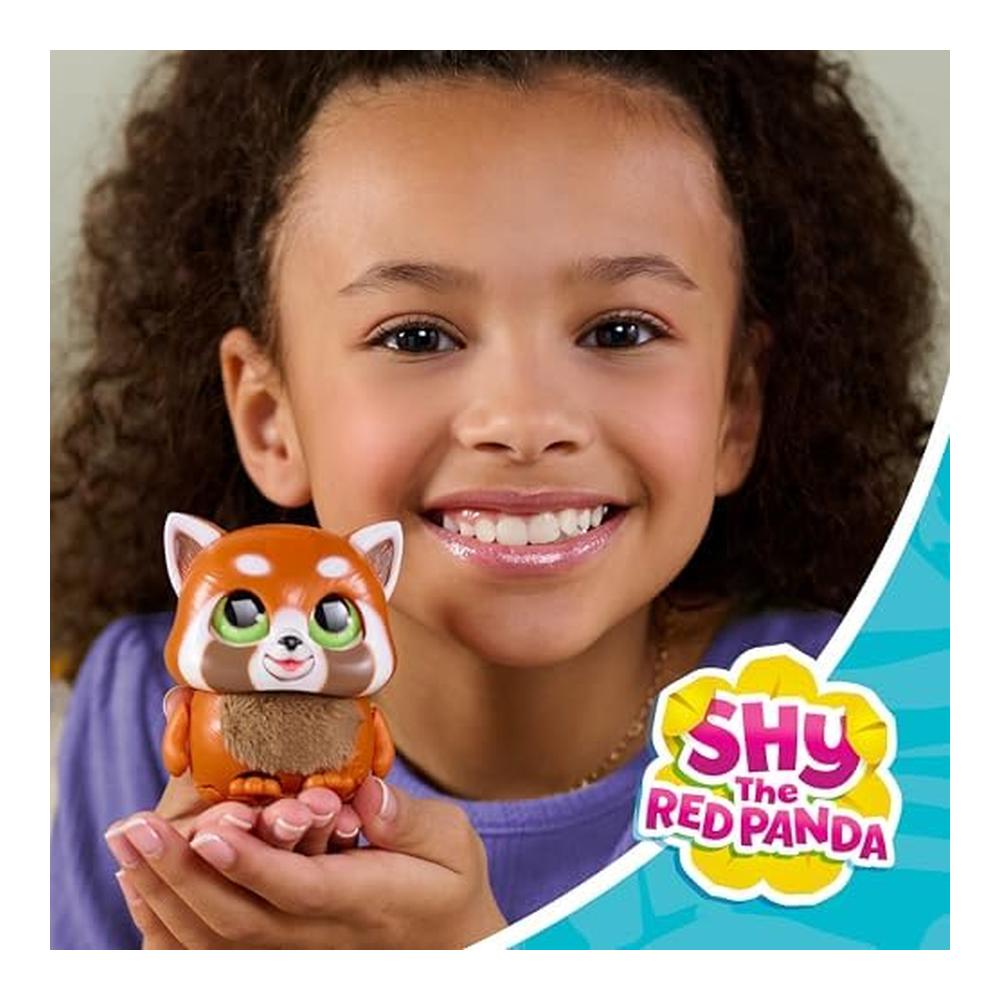 Just Play furReal Handfuls Shy Panda Rojo Interactivo 9 cm 28171 - Imagen 2