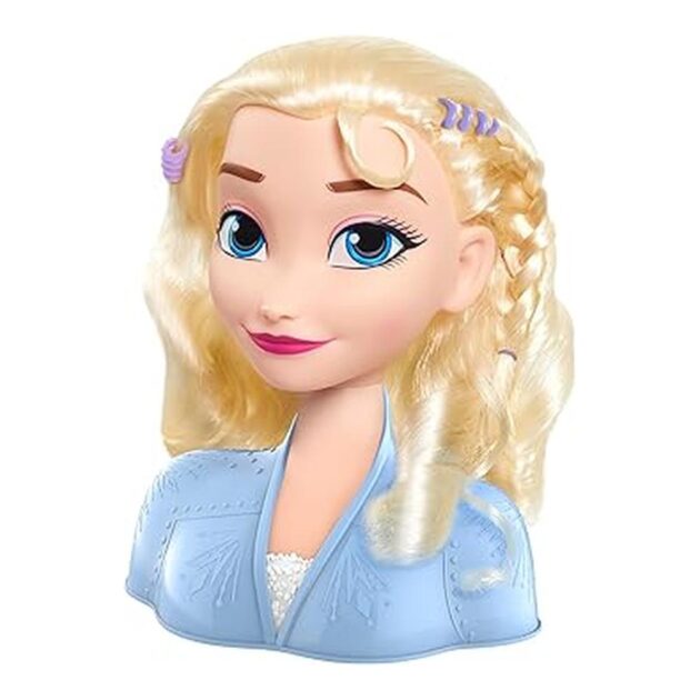 Just Play Frozen 2 Elsa Cabeza para Peinar con 17 Accesorios 32806