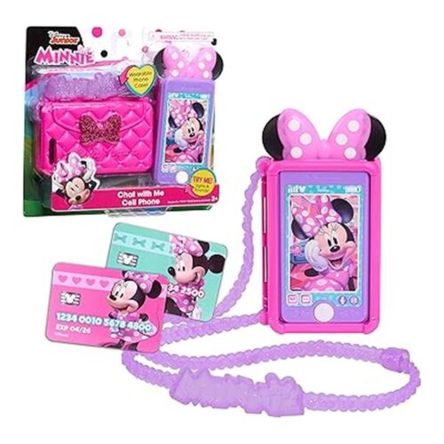 Just Play Teléfono Móvil Minnie Mouse Chat with Me con Luces y Sonidos 89876