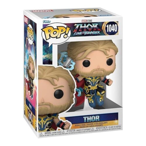 Figura Funko Pop Thor Love And Thunder Marvel Vinilo Coleccionable FFK62421