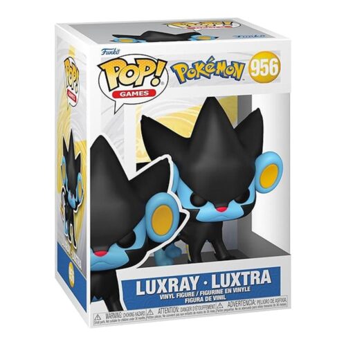 Figura Funko Pop Luxray Pokémon Games Miniatura Coleccionable Regalo Oficial 70977