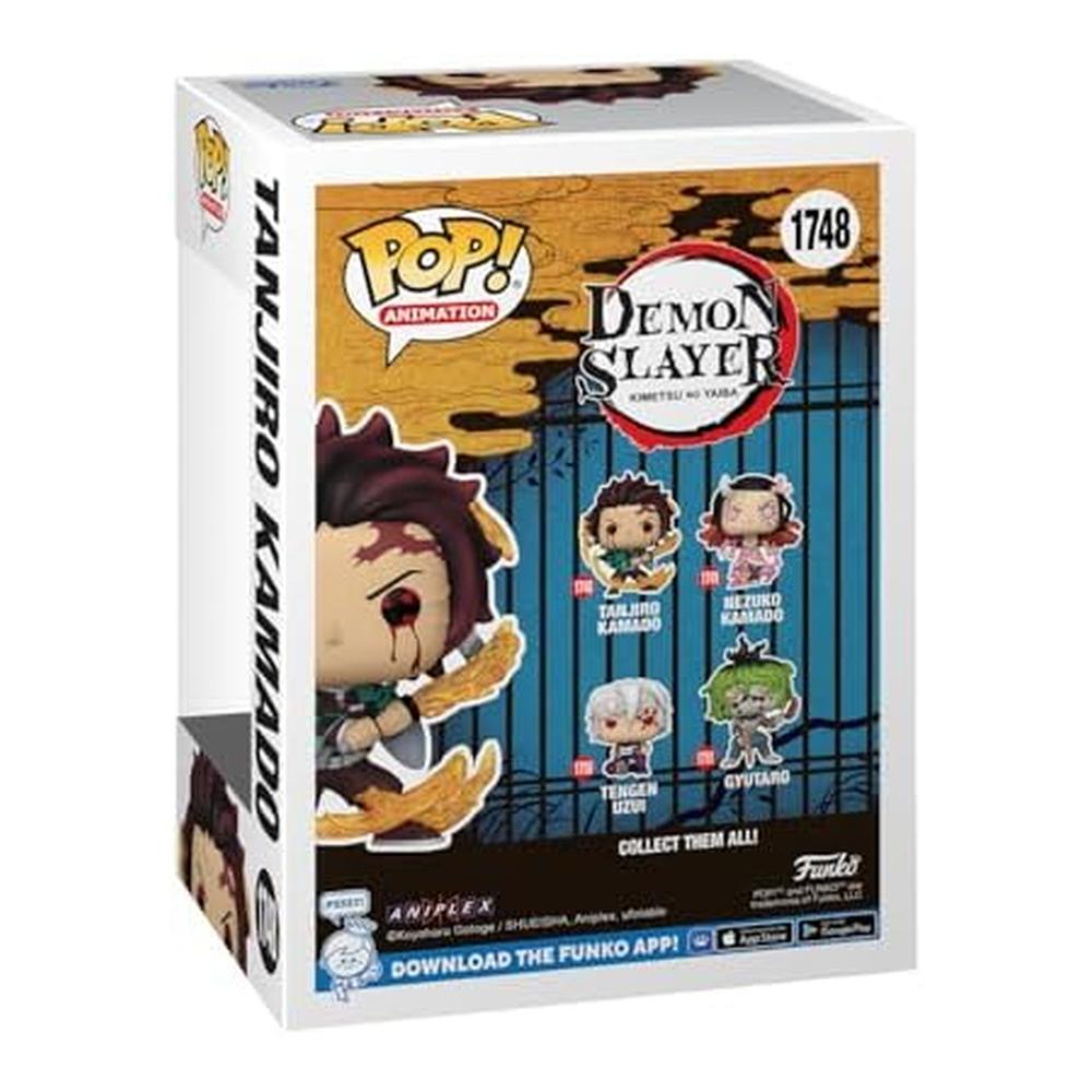 Figura Funko Pop Tanjiro Kamado Sun Breathing Demon Slayer Vinilo Coleccionable 80334 - Imagen 2