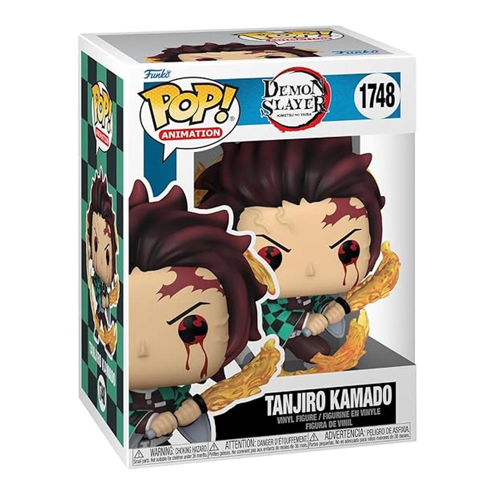 Figura Funko Pop Tanjiro Kamado Sun Breathing Demon Slayer Vinilo Coleccionable 80334
