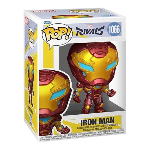 Figura Funko Pop Iron Man Marvel Rivals Coleccionable Vinilo Regalo Oficial 83993