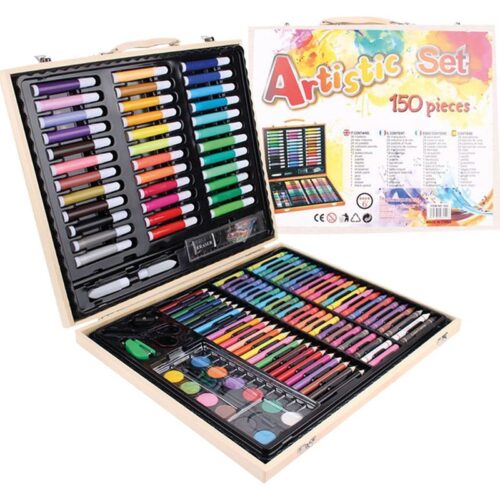 Maletín de pinturas Artistic Set de 150 piezas 25820