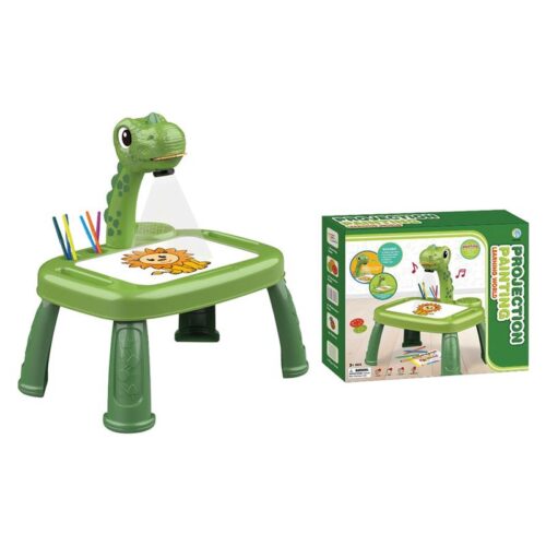 Mesa Proyector Dinosaurios Pro verde 25257