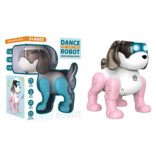 Perro Robot bailarín con luces y efectos 25342