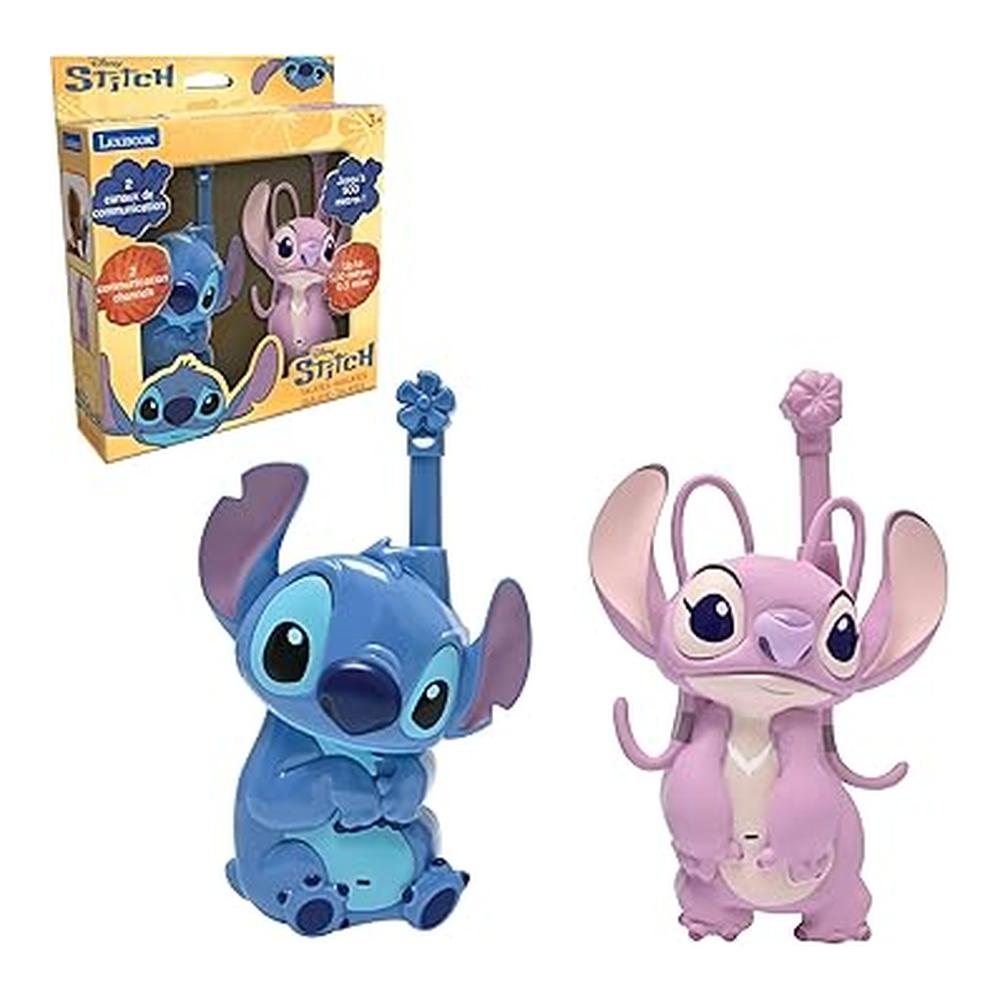 Lexibook Walkie-Talkies 3D Stitch y Angel Alcance 500 m TW18D1