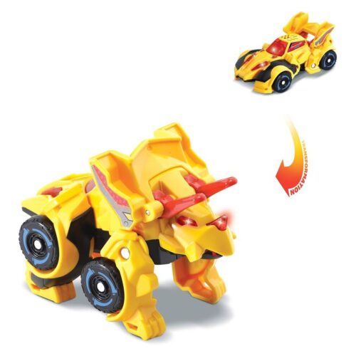 VTech Dinosaurio Transformable Switch&Go Triceratops bólido 2 en 1 80183022
