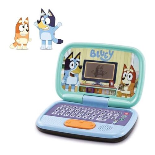 VTech Ordenador Actividades de Bluey con 10 Juegos Educativos 80-530922