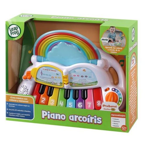 Leap Frog Piano electrónico arcoiris infantil 80612422