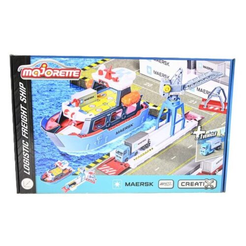Majorette Mercante Logístico con Vehículo 2050001