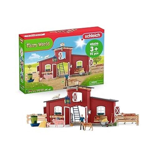 Schleich Gran Granja con Animales y Accesorios 42606