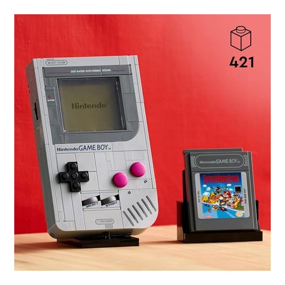 LEGO Super Mario Game Boy Maqueta Adultos con Cartuchos 72046 - Imagen 2