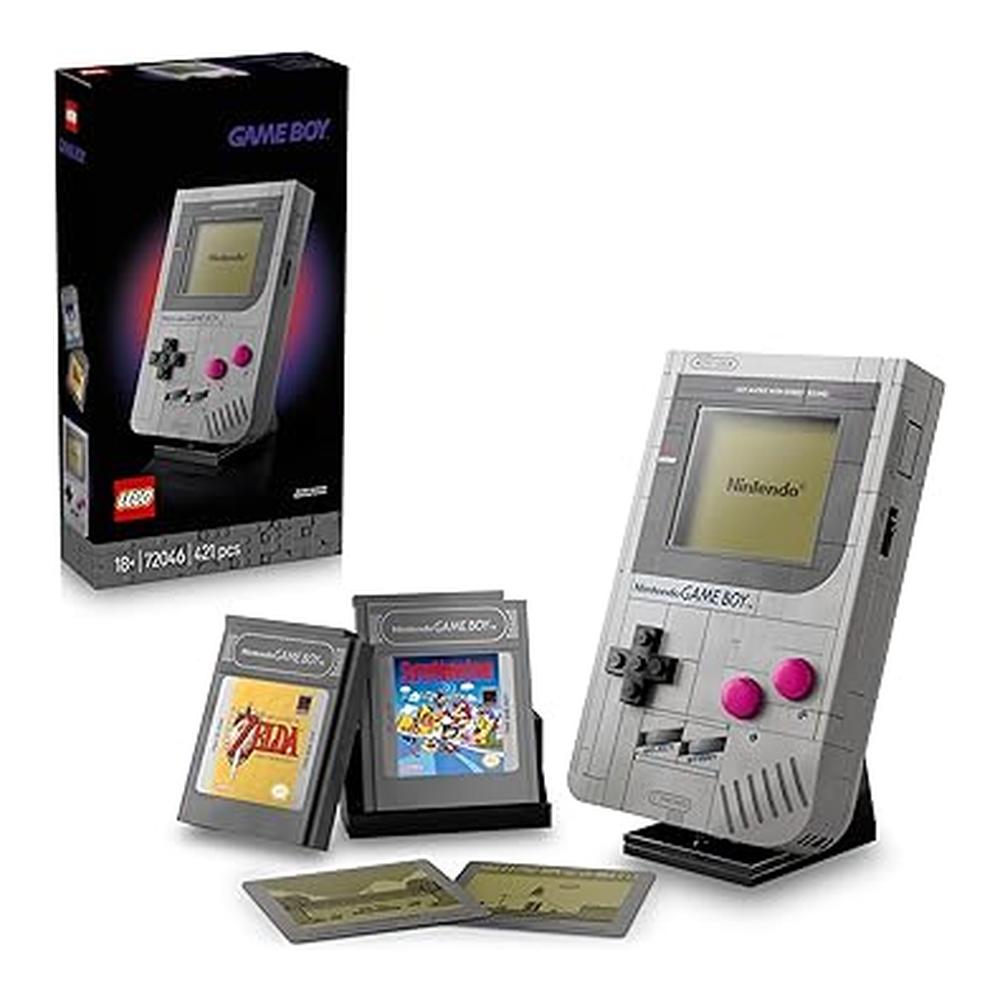 LEGO Super Mario Game Boy Maqueta Adultos con Cartuchos 72046